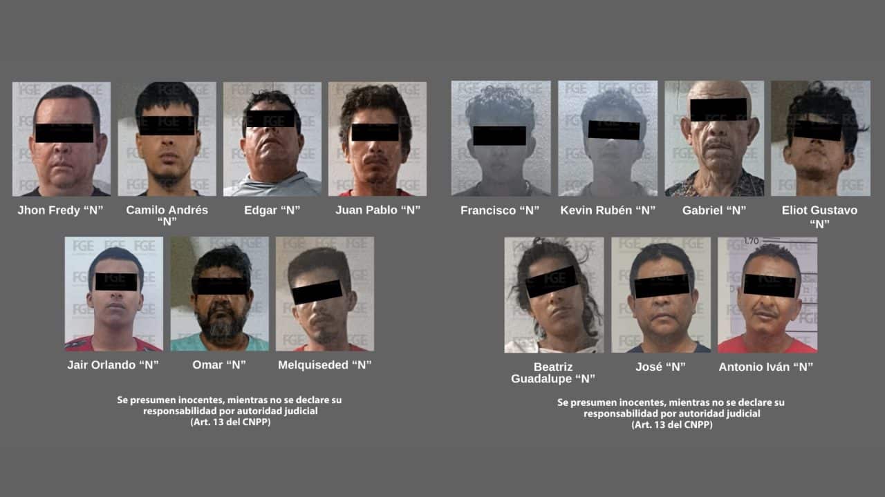 Vinculan a proceso a 14 personas por narcomenudeo en Benito Juárez Vinculan a proceso a 14 personas por narcomenudeo en Benito Juárez