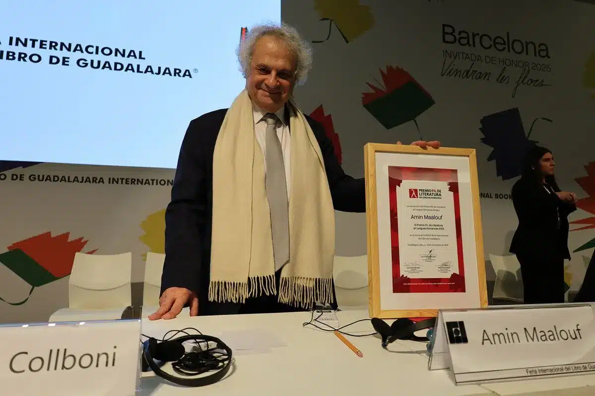 Amin Maalouf alerta sobre la guerra y defiende la literatura como refugio Amin Maalouf alerta sobre la guerra y defiende la literatura como refugio