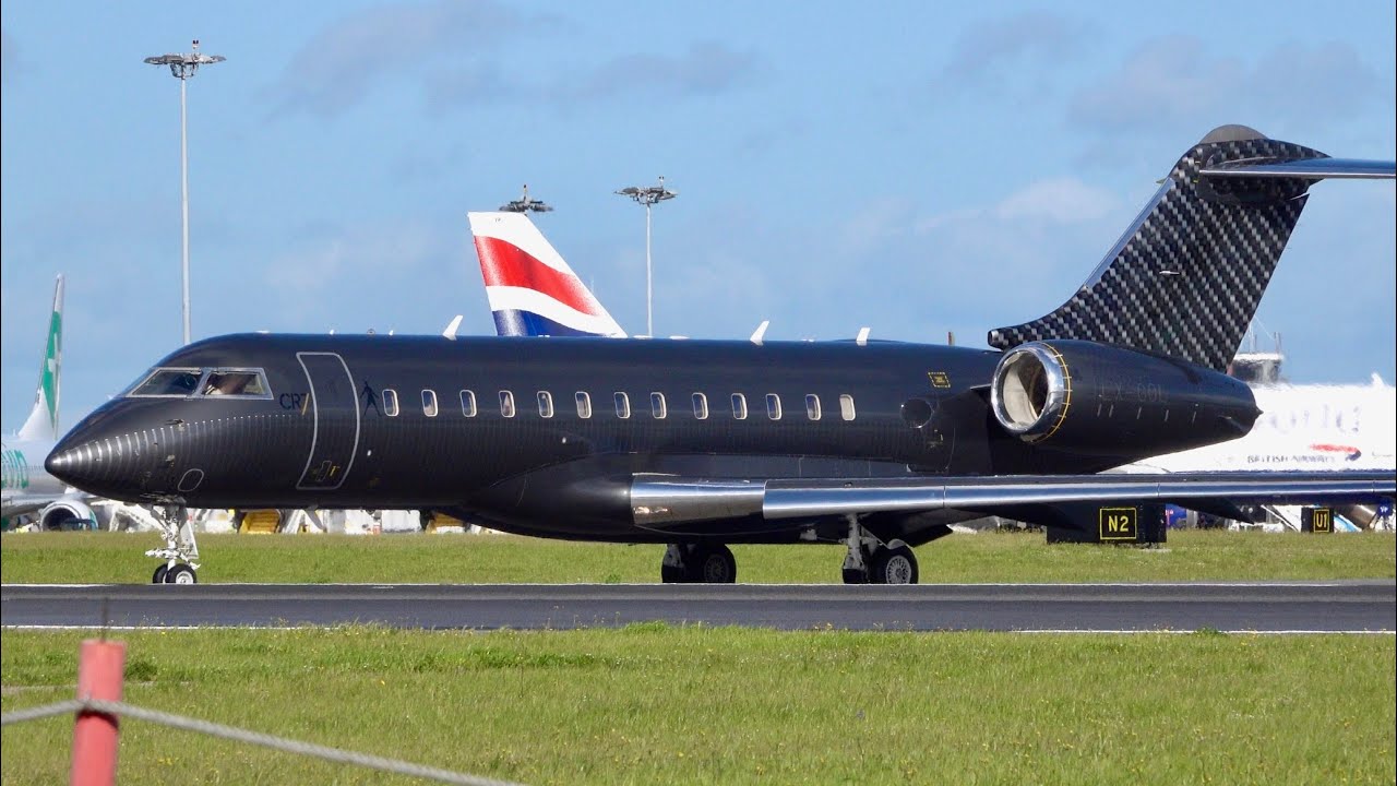 La compra más cara de Cristiano Ronaldo: su avión de 50 millones de euros