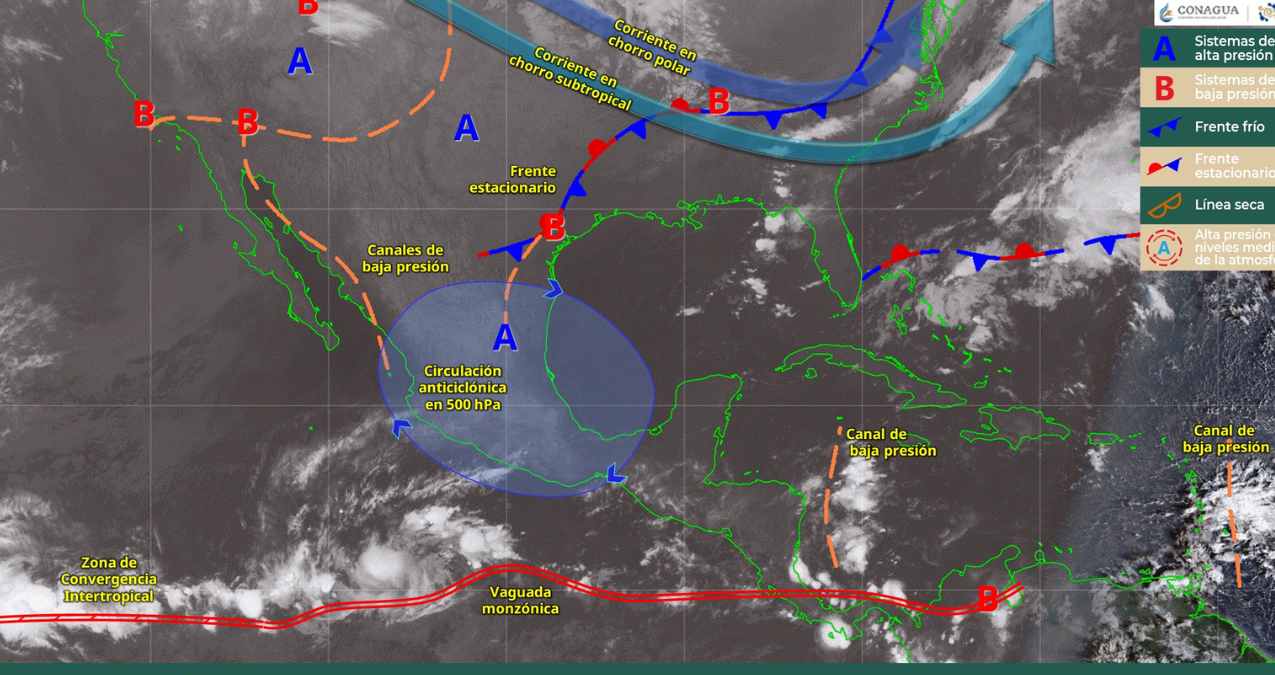México se prepara ante la llegada del frente frío 13
