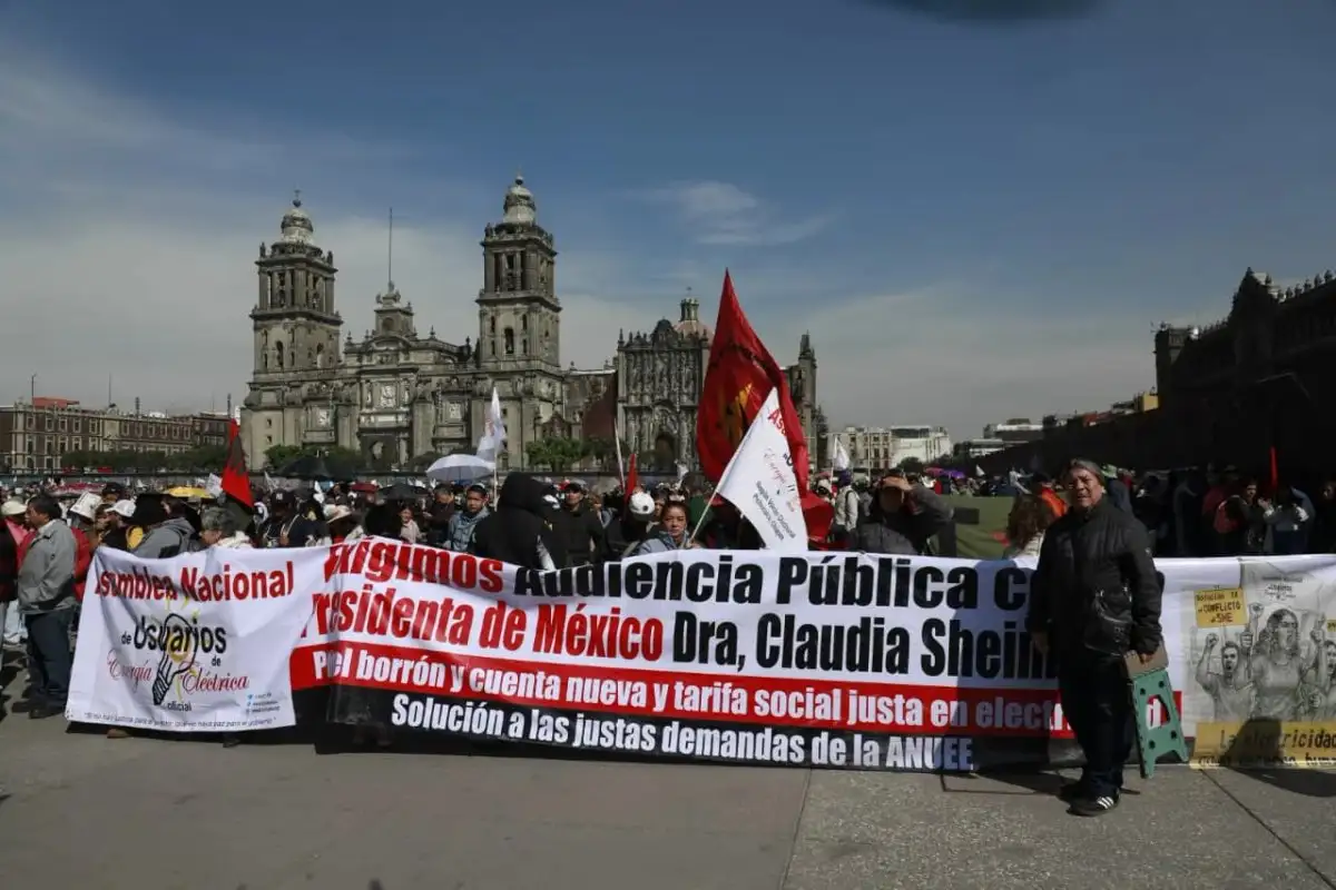 Usuarios de energía eléctrica demandan solución a adeudos por servicio de luz