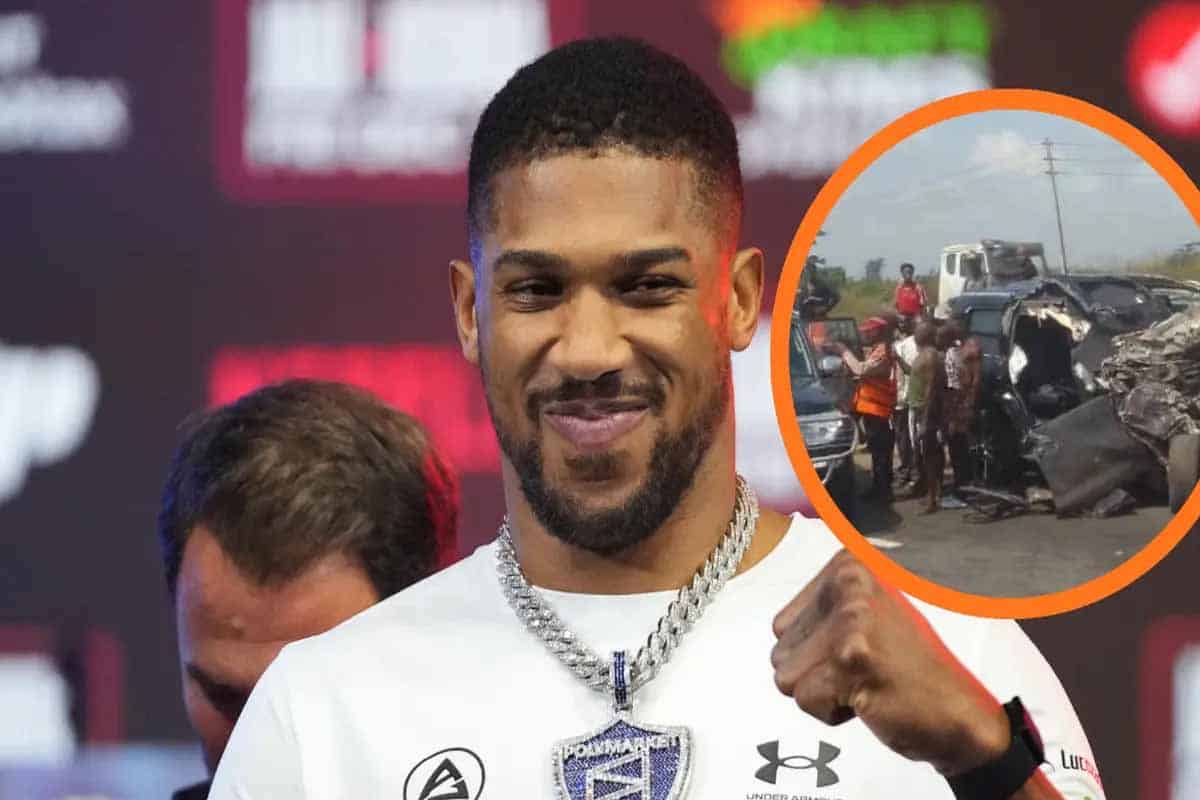 Anthony Joshua y el dramático accidente que conmociona al boxeo