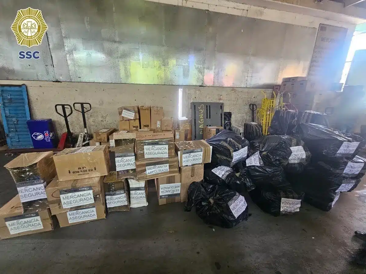 Cigarros ilegales: mega decomiso de 1.7 millones de pesos en la Central de Abasto