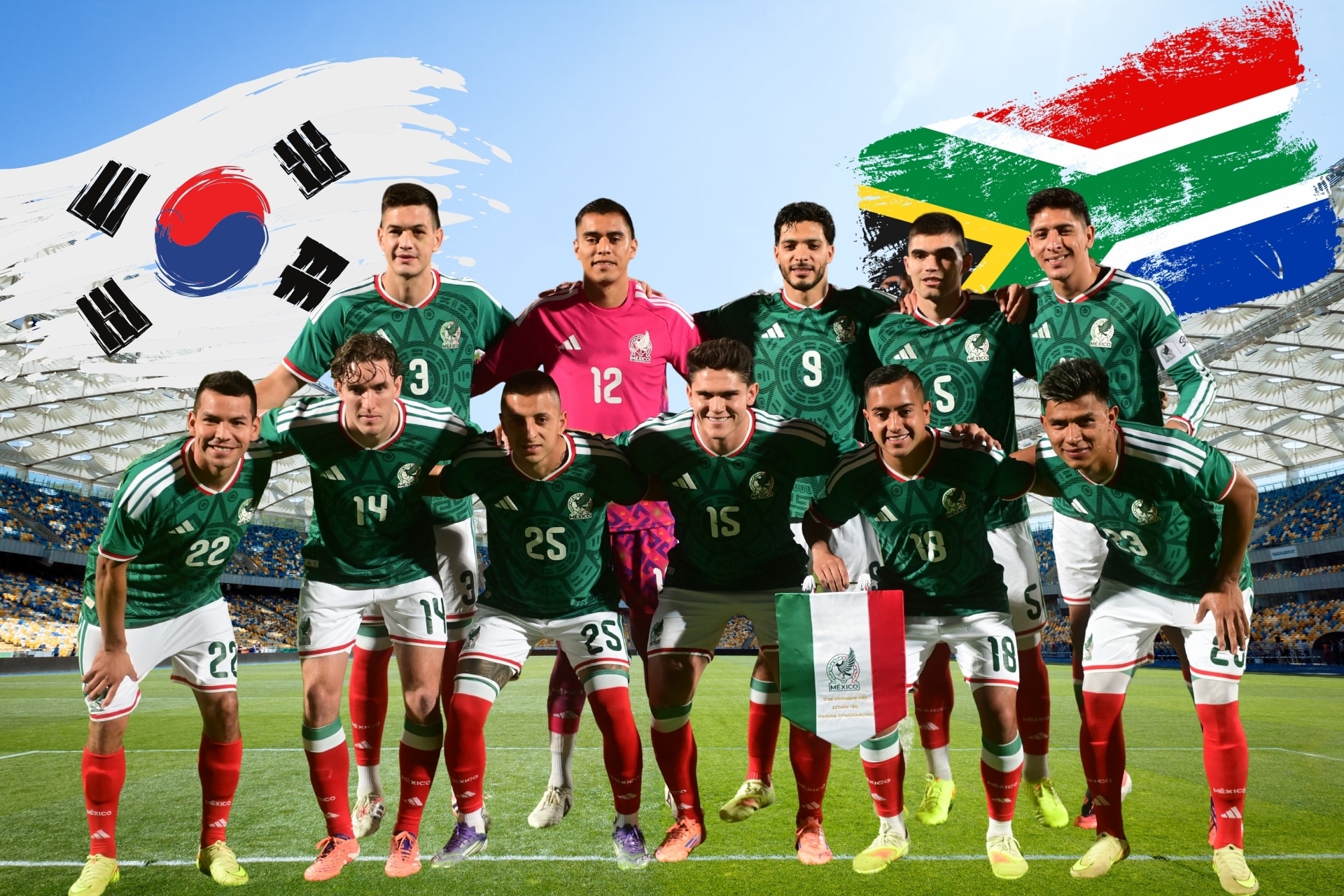 Historial México vs Sudáfrica y Corea del Sur en Mundiales Historial México vs Sudáfrica y Corea del Sur en Mundiales