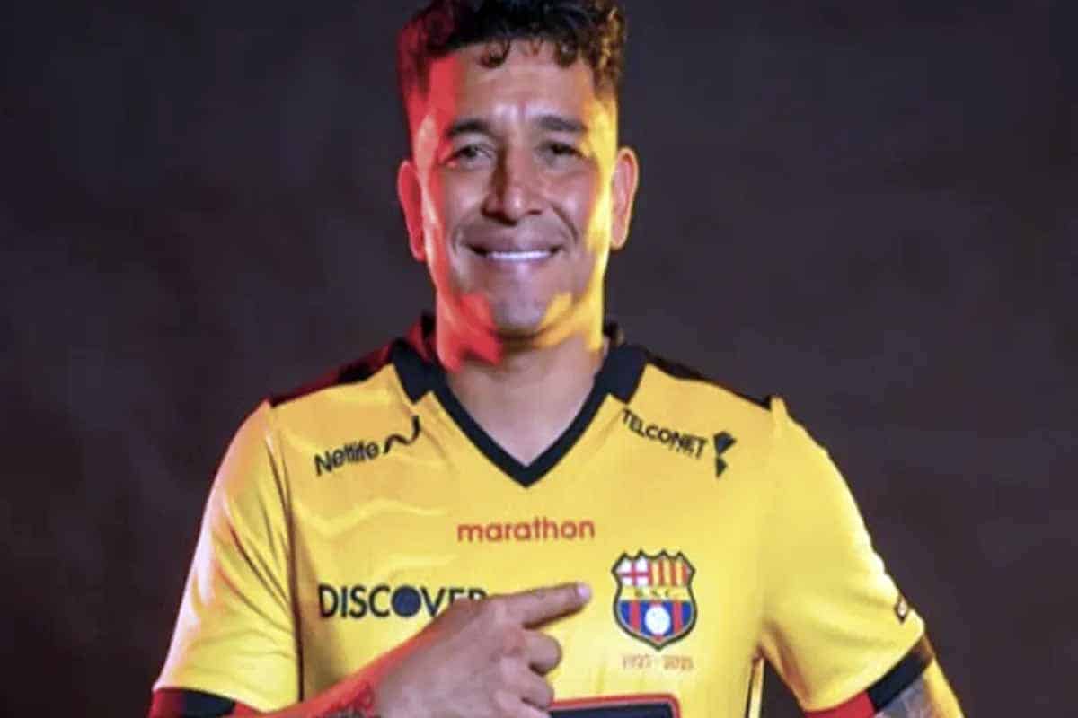 Mario Pineida, futbolista del Barcelona SC, muere en atentado