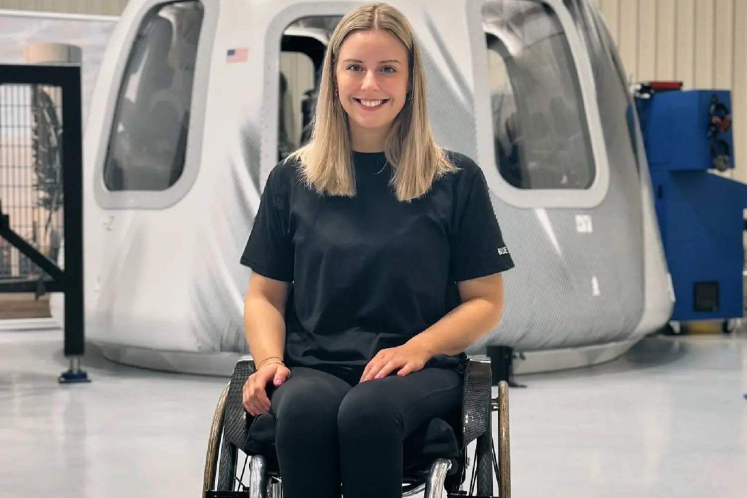 Michaela Benthaus- La primera astronauta en silla de ruedas en Blue Origin Michaela Benthaus: La primera astronauta en silla de ruedas en Blue Origin