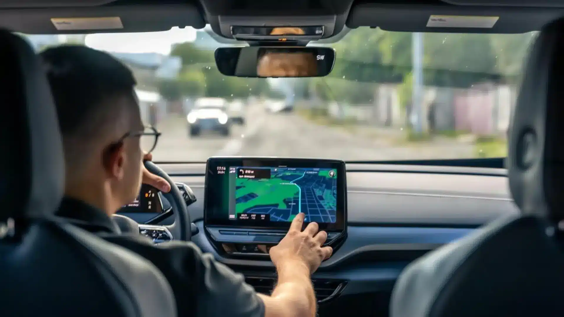 Pantalla táctil al conducir: el riesgo que aumenta los accidentes