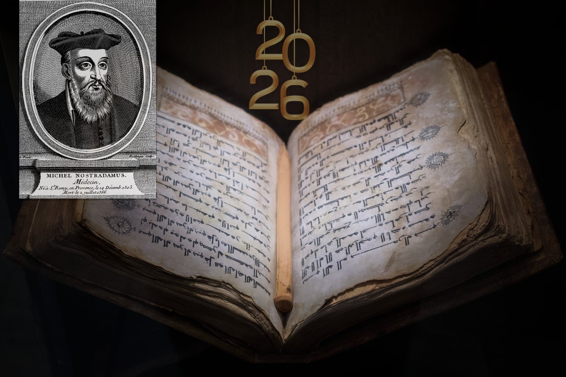 Profecías de Nostradamus para 2026: Crisis global y desastres anunciados