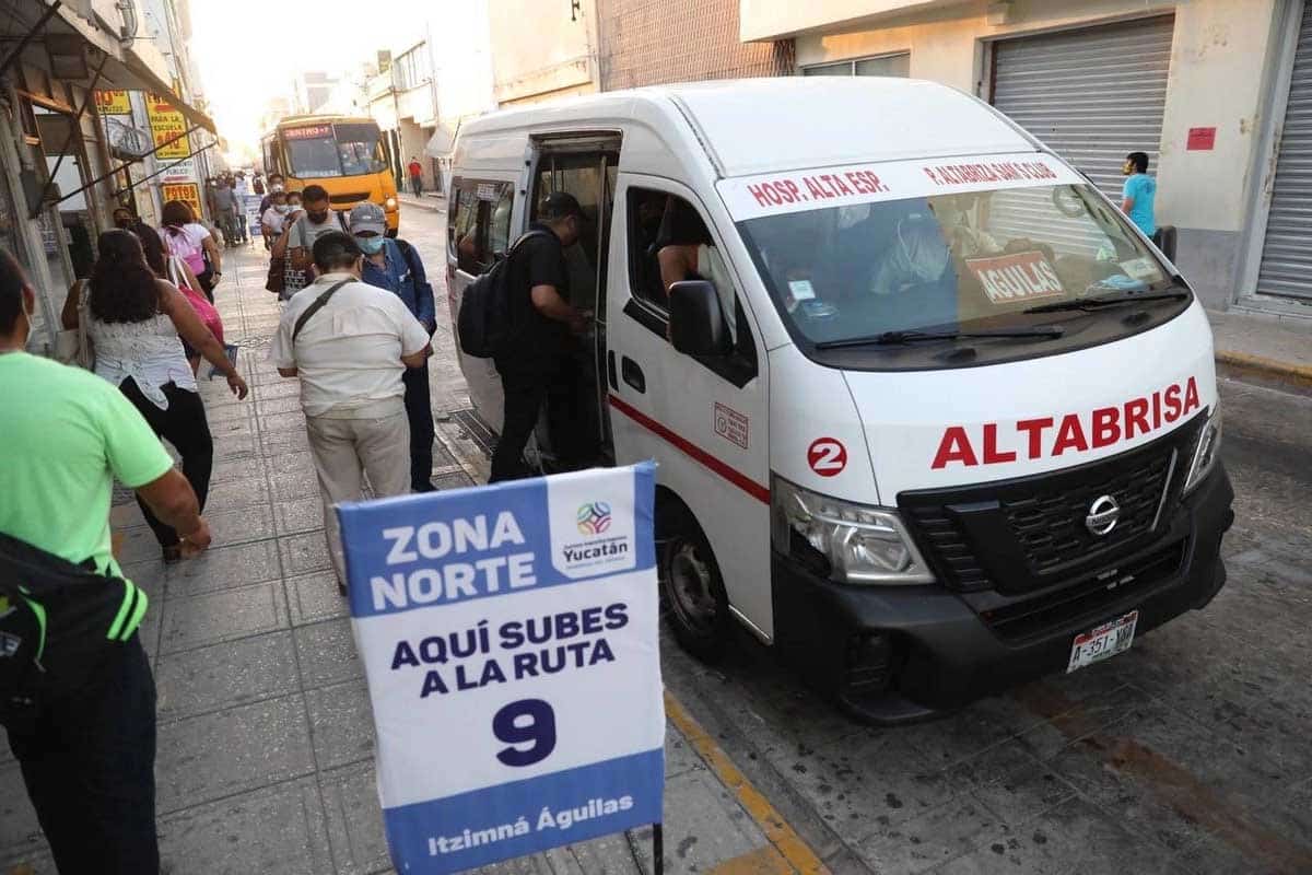 Transporte colectivo sube dos pesos y redefine la tarifa en Mérida