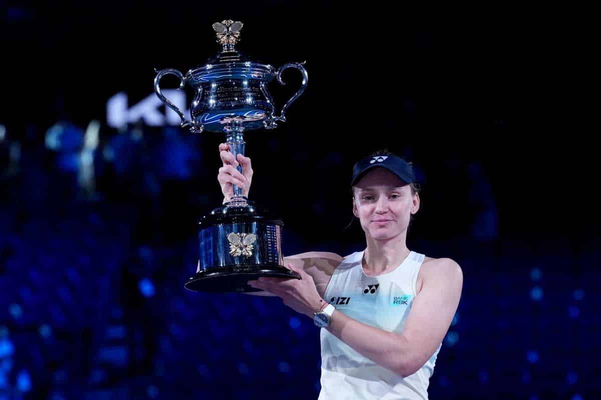 Elena Rybakina firma épica consagración en Australia