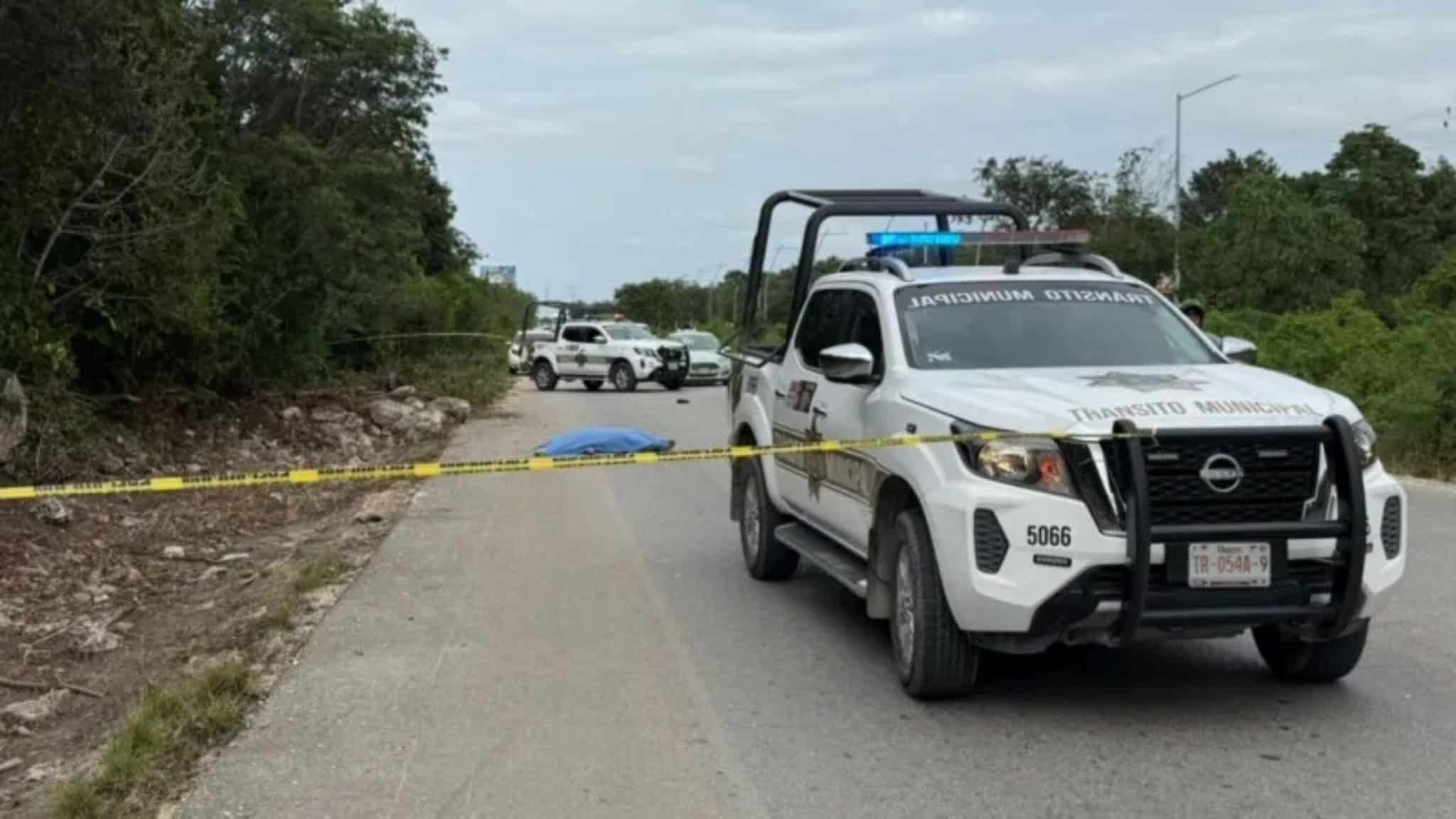 Muere trabajador tras accidente vial en la avenida Huayacán de Cancún Muere trabajador tras accidente vial en la avenida Huayacán de Cancún