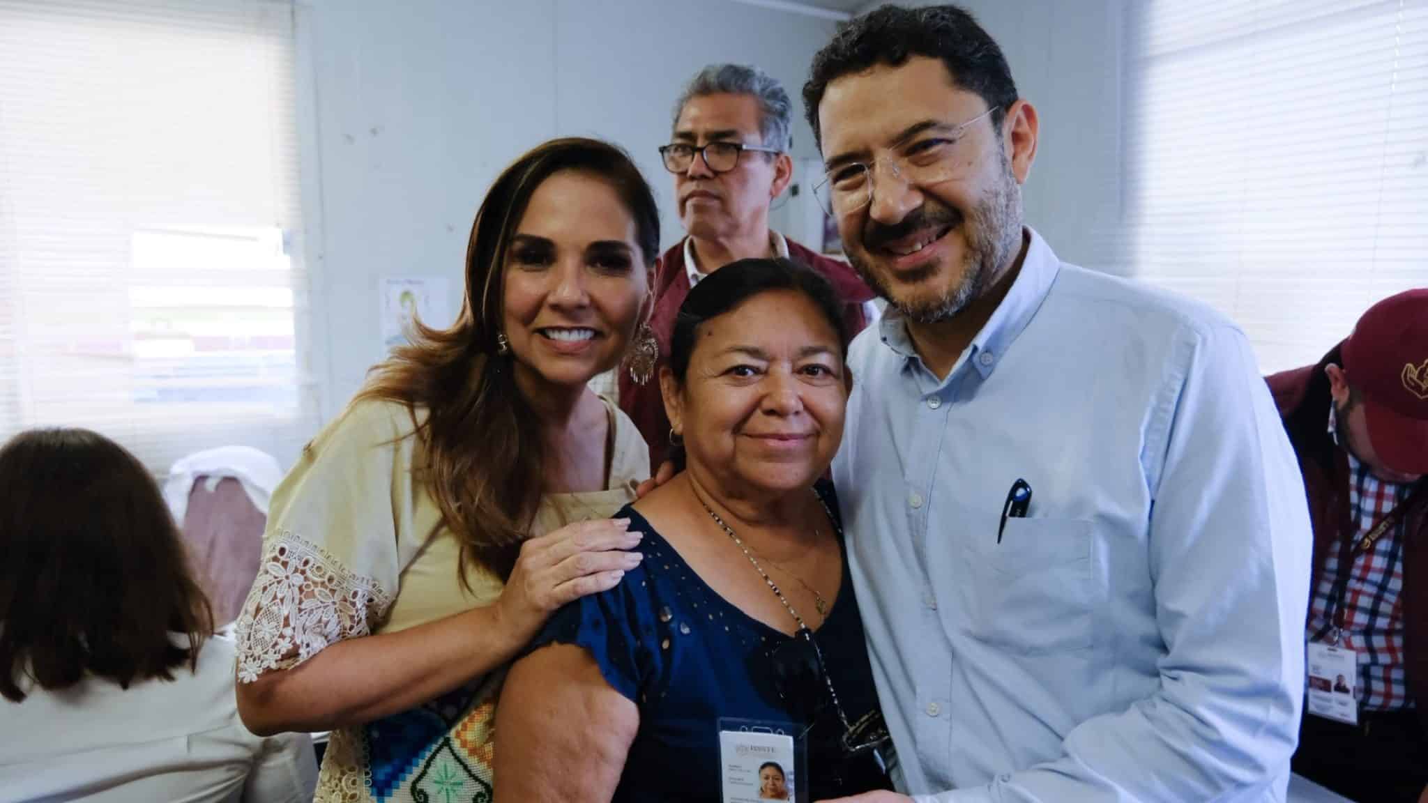 Mara Lezama y Martí Batres supervisan servicios del ISSSTE en Cancún