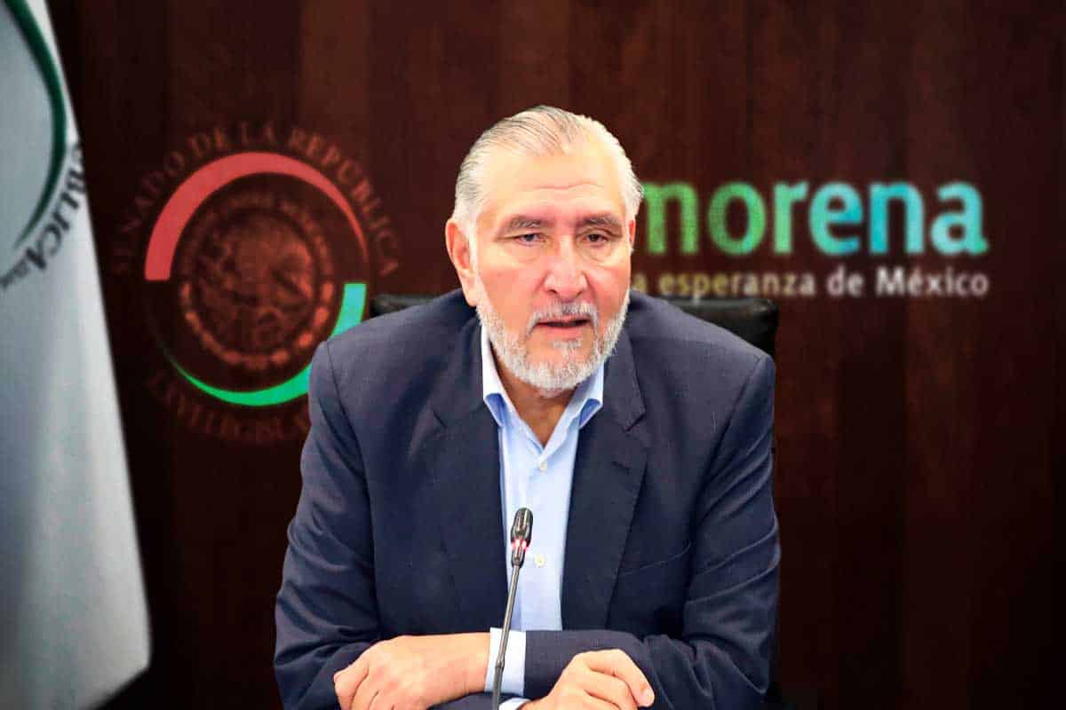 Adán Augusto deja la coordinación de Morena en el Senado Adán Augusto deja la coordinación de Morena en el Senado