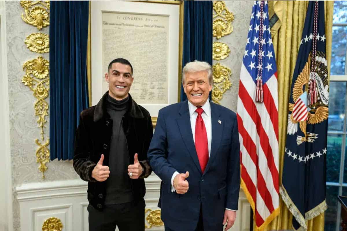 Donald Trump pide a Ronaldo ir a EE.UU. Donald Trump pide a Ronaldo ir a EE.UU.