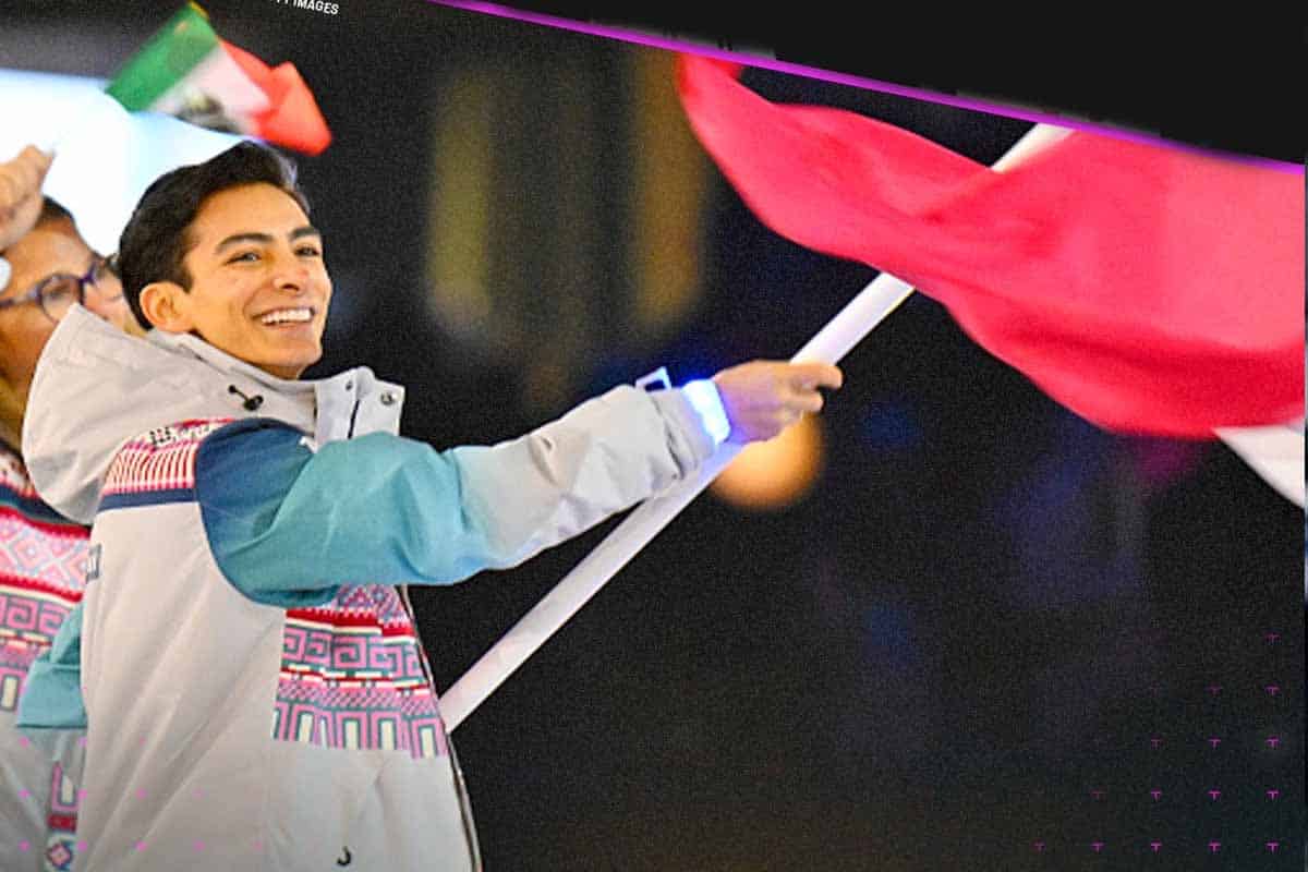Donovan Carrillo lidera el poderoso desfile JO Invierno 2026