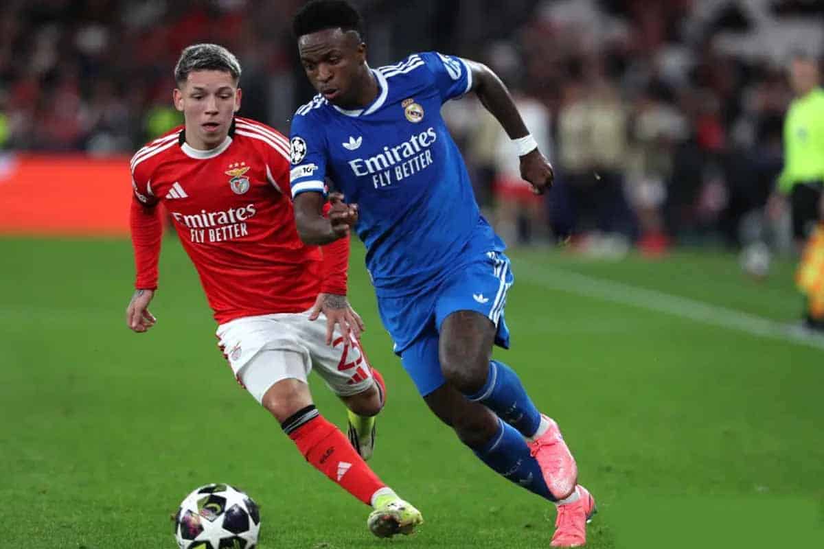 Gianluca Prestianni es suspendido de la Champions League Gianluca Prestianni es suspendido de la Champions League