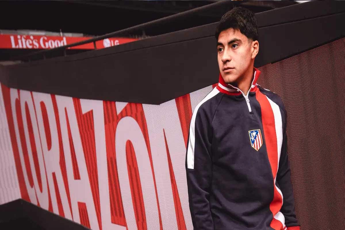Obed Vargas es el nuevo futbolista mexicano del Atlético de Madrid Obed Vargas es el nuevo futbolista mexicano del Atlético de Madrid