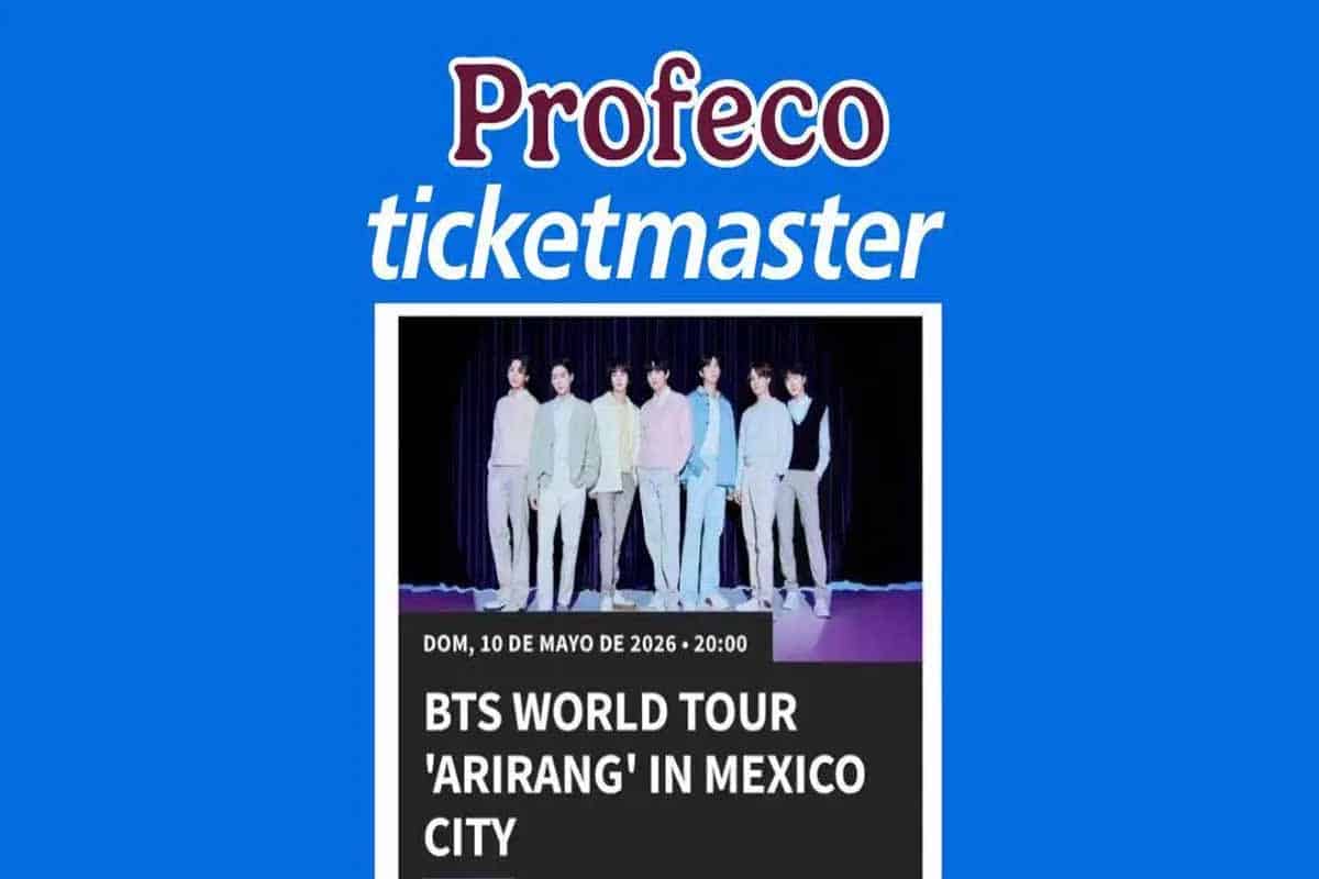 Profeco impulsa sanción millonaria contra Ticketmaster