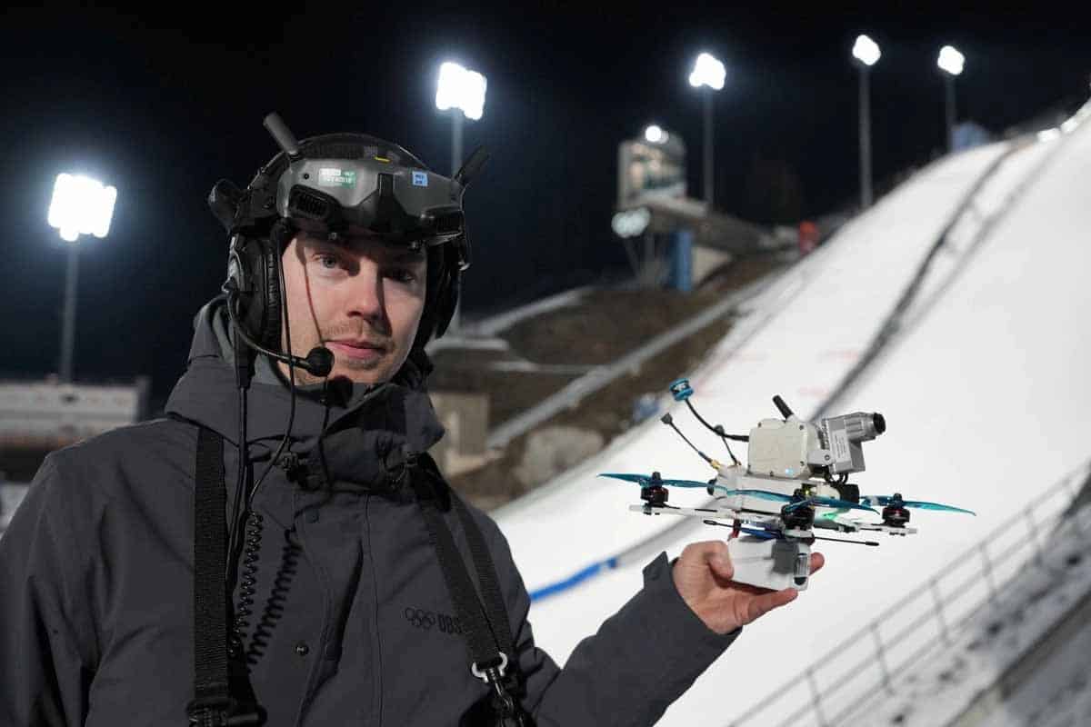 drones revolucionan la cobertura olímpica con tomas extremas