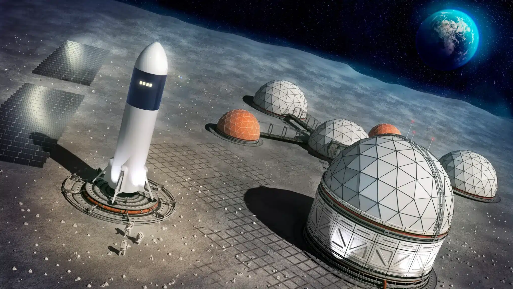 Base lunar de la NASA- Así planea habitar la Luna en 2028 Base lunar de la NASA: Así planea habitar la Luna en 2028