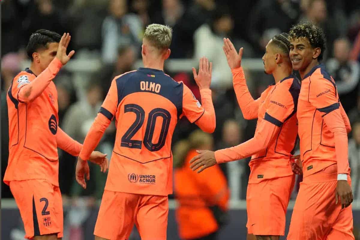 Champions deja goleadas y empate agónico del Barcelona