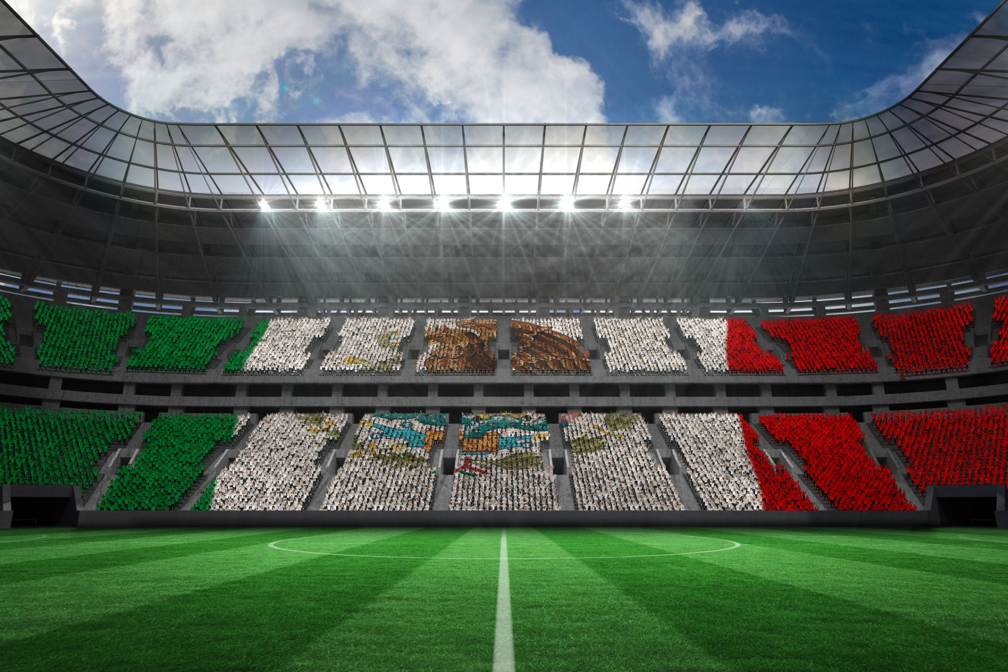 Estadios más grandes de México y cuántas personas caben
