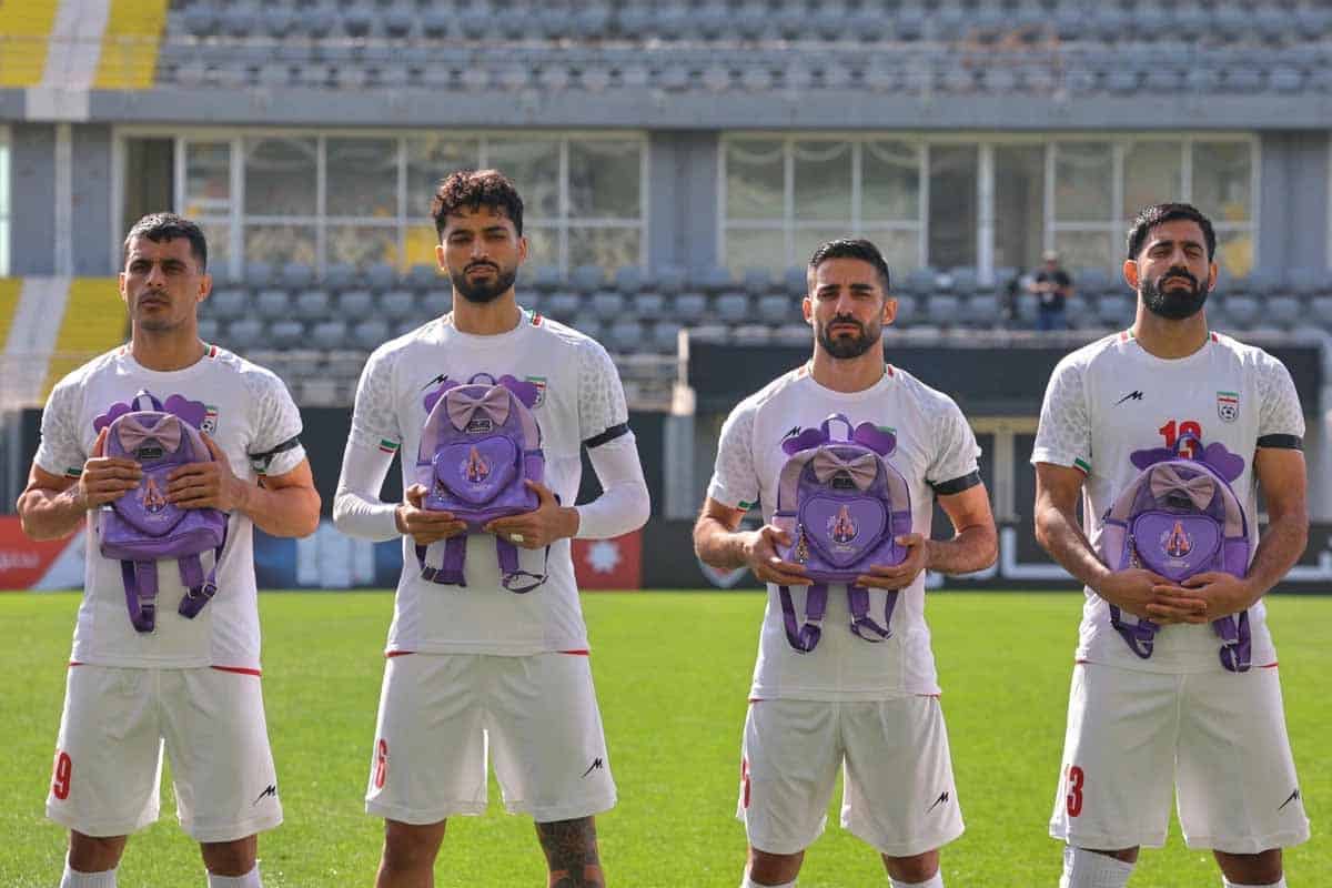 Irán y su gesto previo al partido ante Nigeria