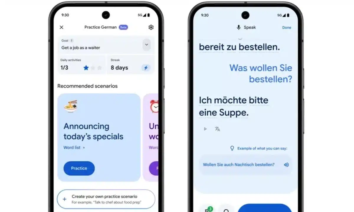 Pronunciación con IA: Google mejora cómo aprendes idiomas