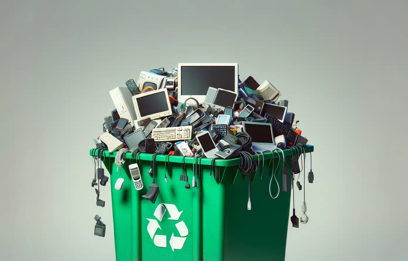 Reciclaje tecnológico: iniciativa que transforma residuos