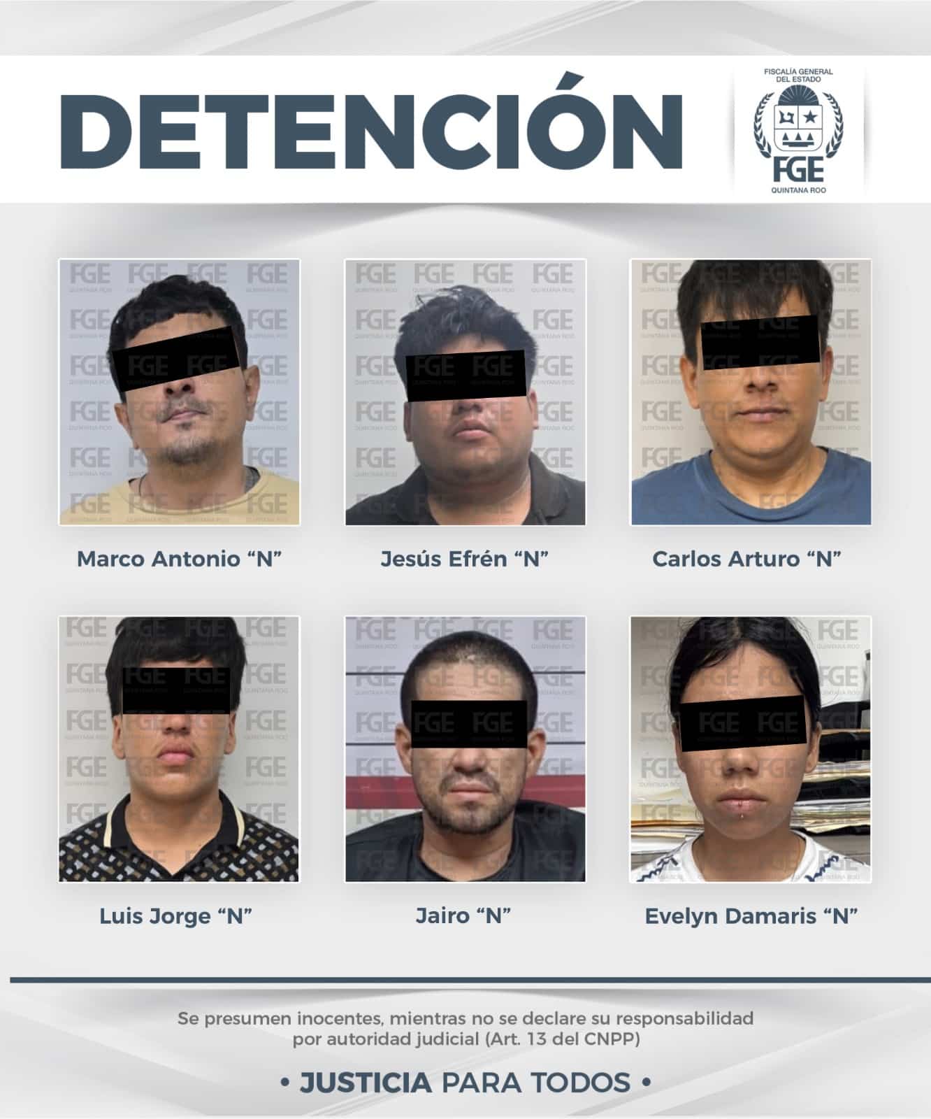 Detienen a 12 por narcomenudeo en Cancún