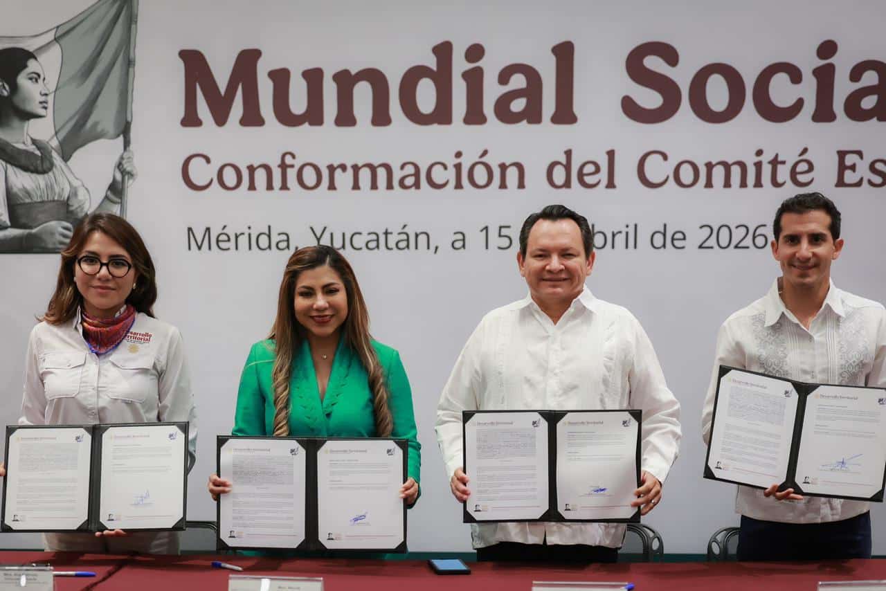 Yucatán se suma al Mundial Social 2026 Yucatán se suma al Mundial Social 2026