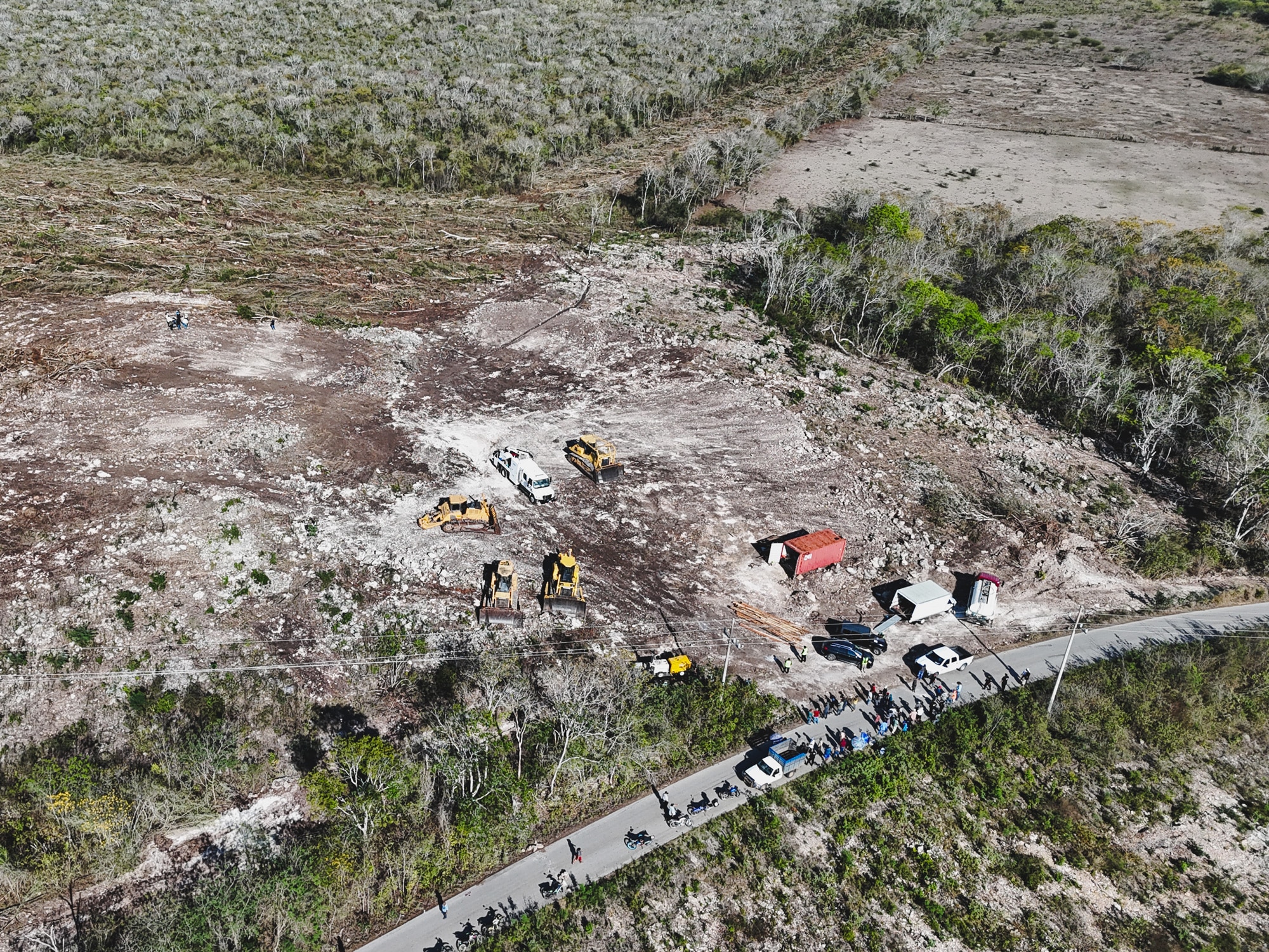 Clausuran predio por desmonte ilegal en Tekax Clausuran predio por desmonte ilegal en Tekax