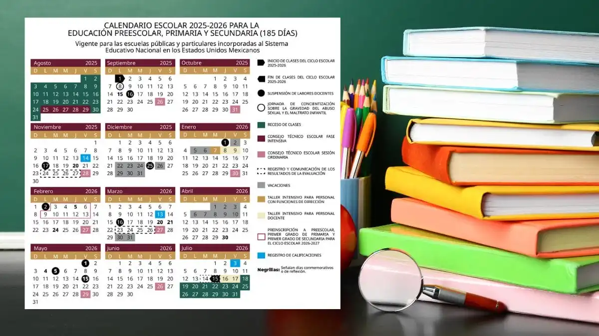Calendario escolar de mayo confirma puentes y descansos en México