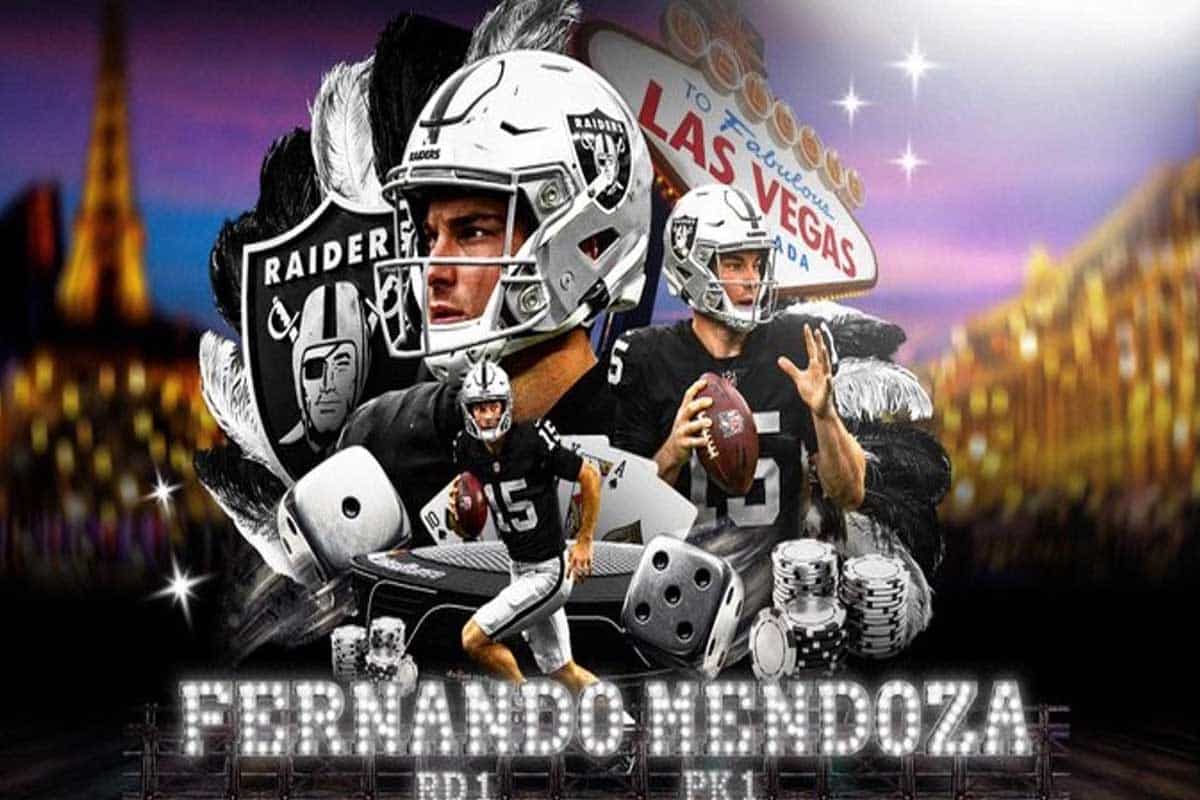 Fernando Mendoza número uno del Draft NFL Fernando Mendoza, número uno del Draft NFL