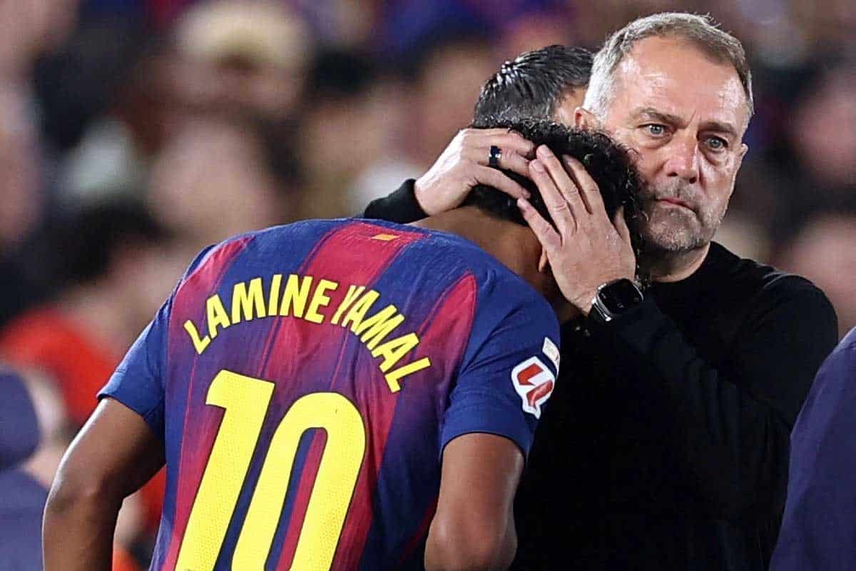 Lamine Yamal baja sensible del Barcelona Lamine Yamal baja sensible del Barcelona