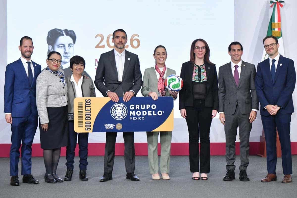Mundial 2026 Grupo Modelo llevará partidos a todo México Mundial 2026: Grupo Modelo llevará partidos a todo México