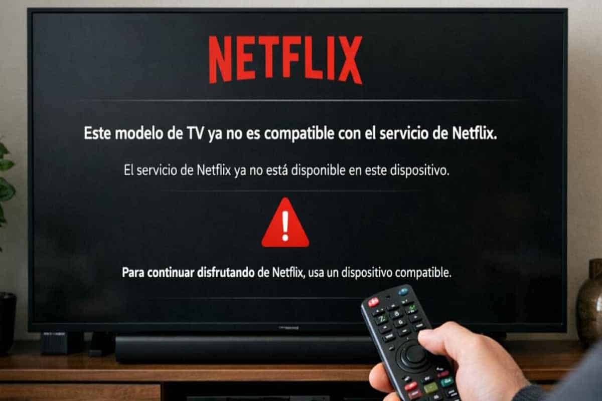 Netflix elimina app en celulares y TVs