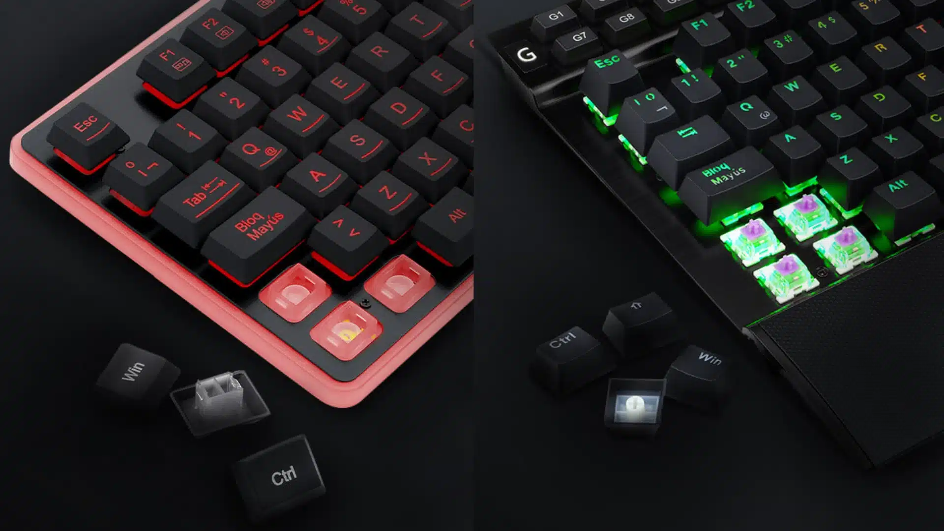 Teclado gamer: mecánico o membrana, cuál elegir hoy