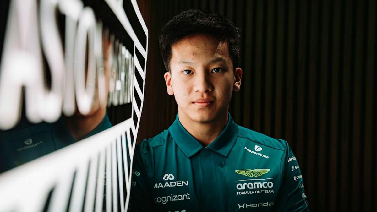 Zhenrui Chi F1, la nueva apuesta china de Aston Martin