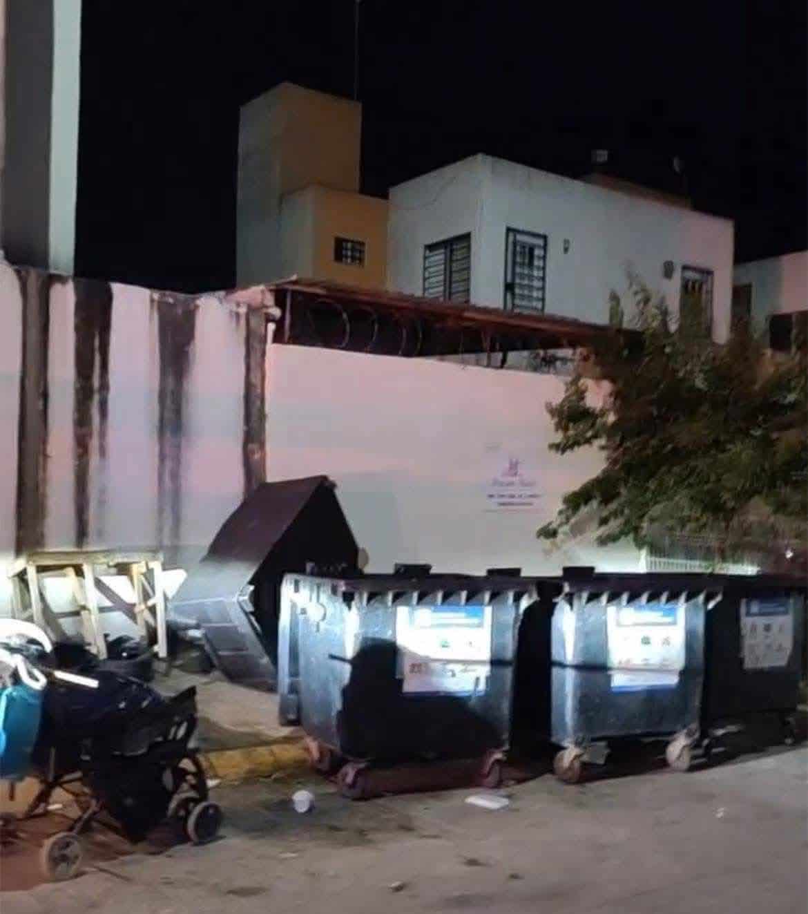 Rescatan a recién nacido abandonado en basurero de Cancún Rescatan a recién nacido abandonado en basurero de Cancún