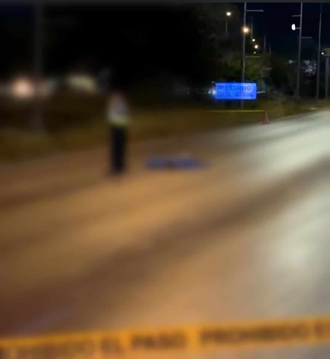 Mujer muere atropellada en Periférico de Mérida Mujer muere atropellada en Periférico de Mérida