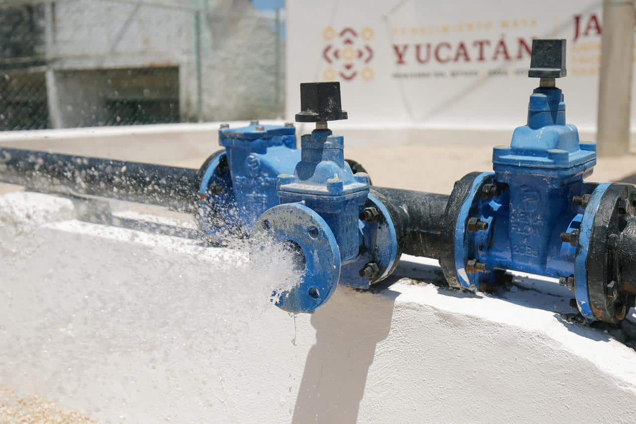 Rehabilitan sistema de agua potable en Muxupip