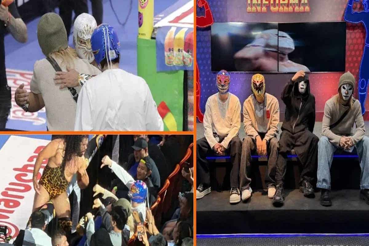 BTS vive la lucha libre mexicana