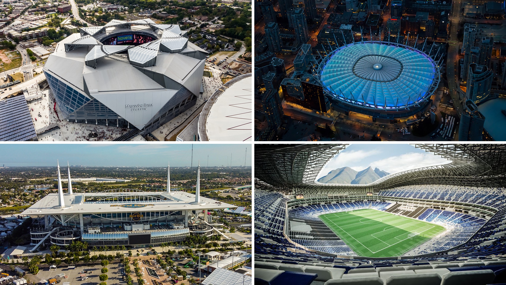Estadios Mundial 2026- los recintos más caros y millonarios Estadios Mundial 2026- los recintos más caros y millonarios