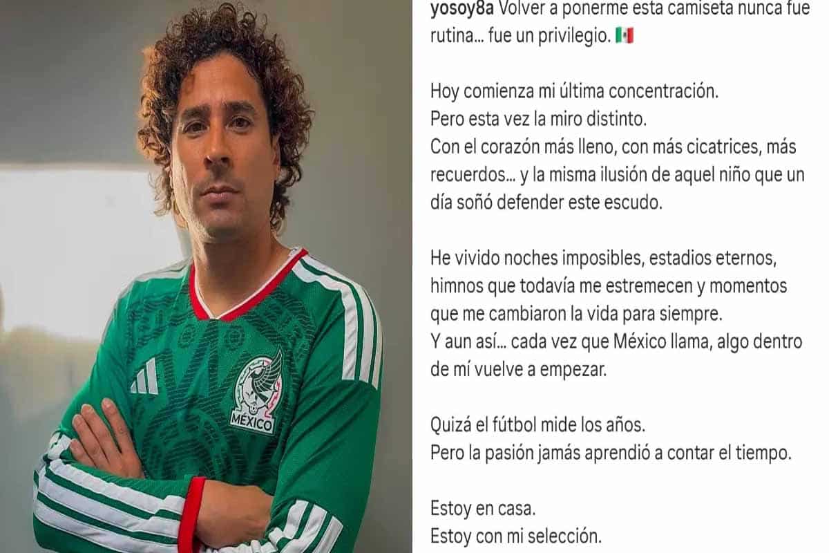 Guillermo Ochoa apunta a su último Mundial