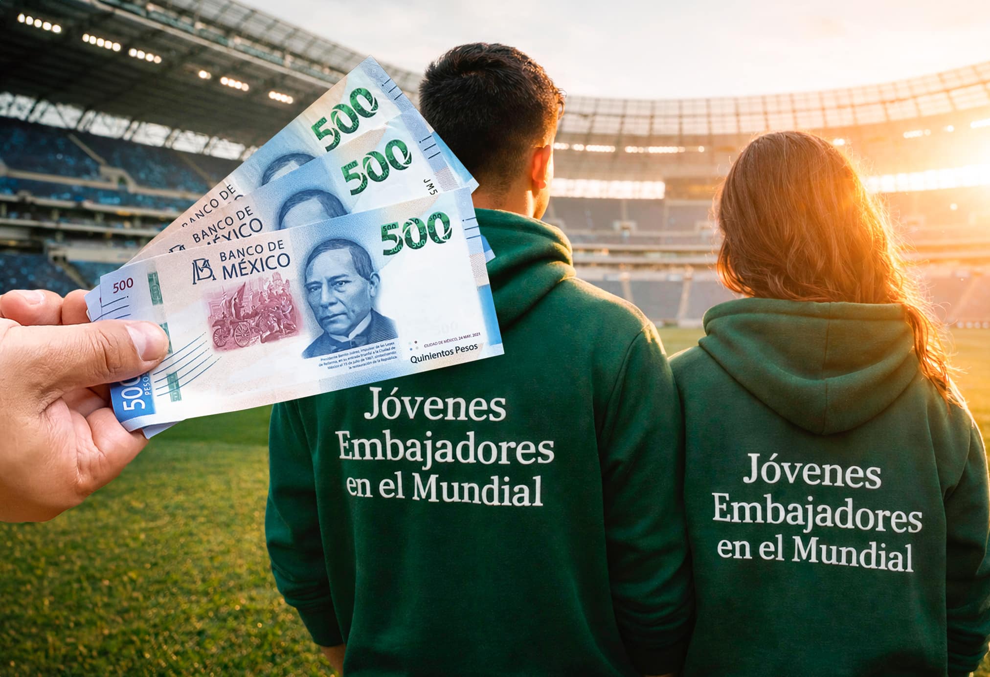 Jóvenes Embajadores del Mundial 2026 ofrece apoyo