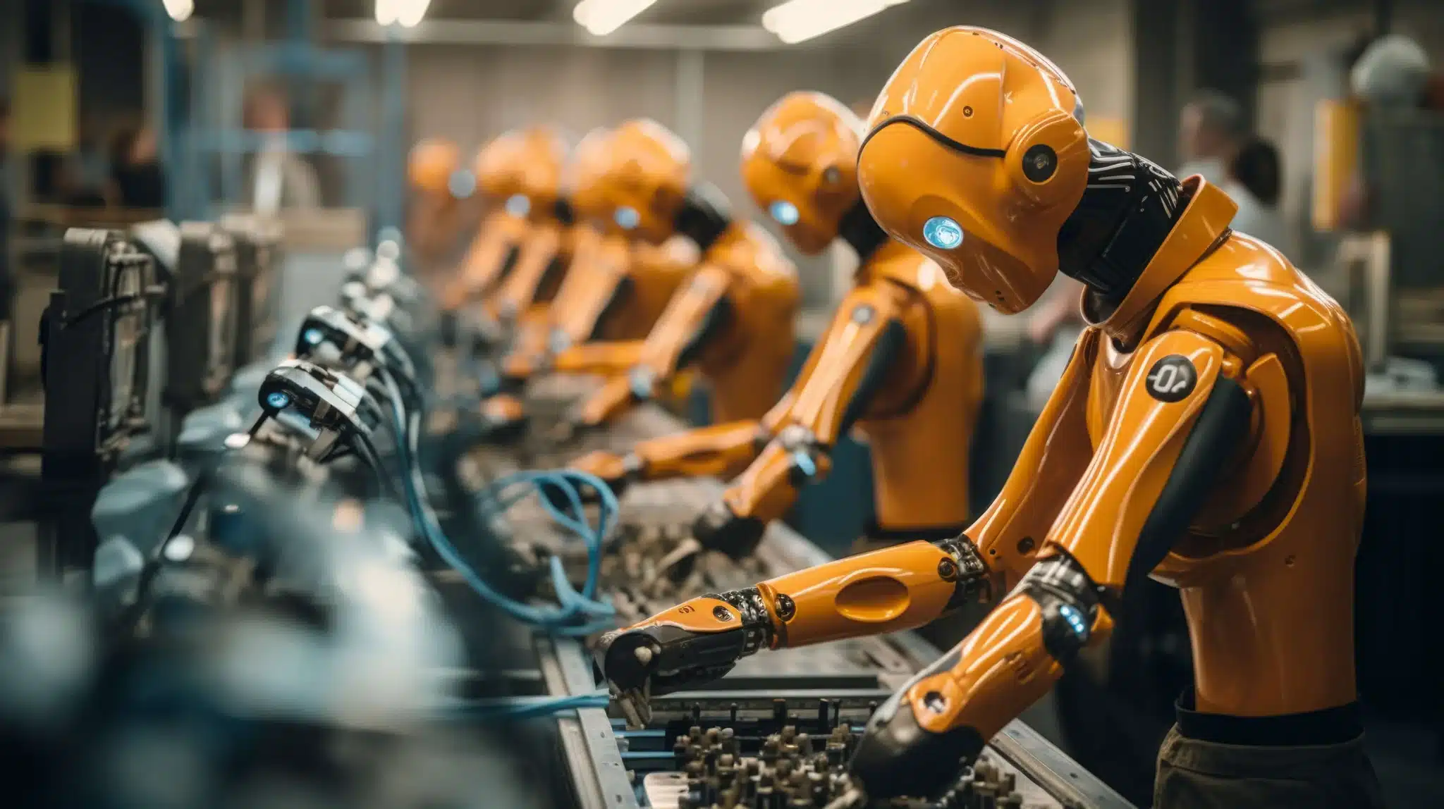 Robots con IA cambiarán empleos y habilidades en las fábricas