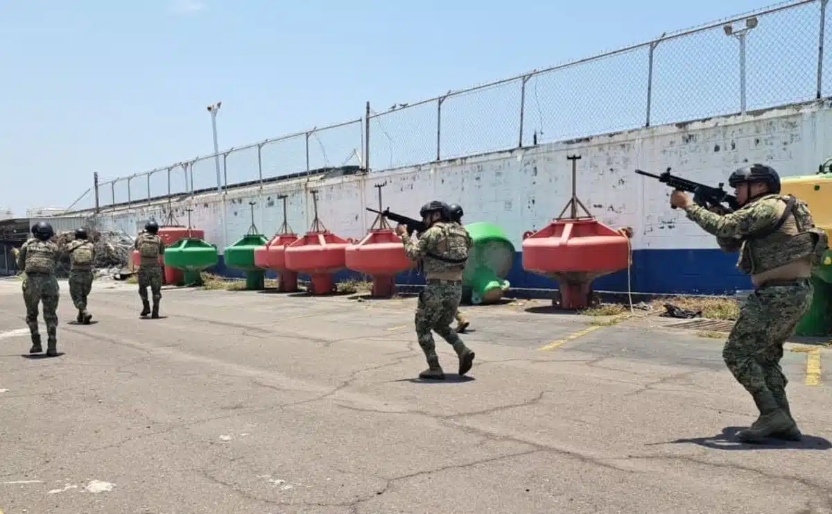 Seguridad portuaria: Semar realiza operativo especial en Veracruz