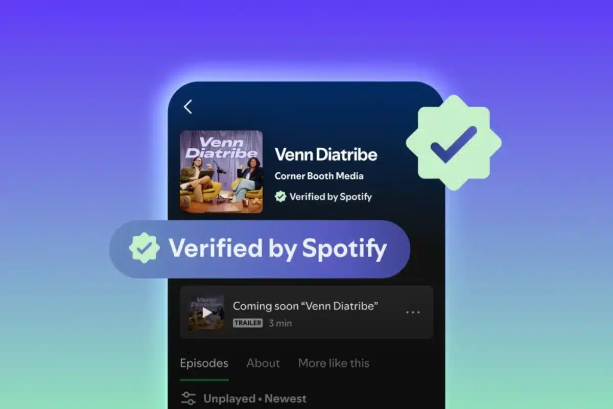 Spotify verificará pódcast humanos para frenar contenido IA