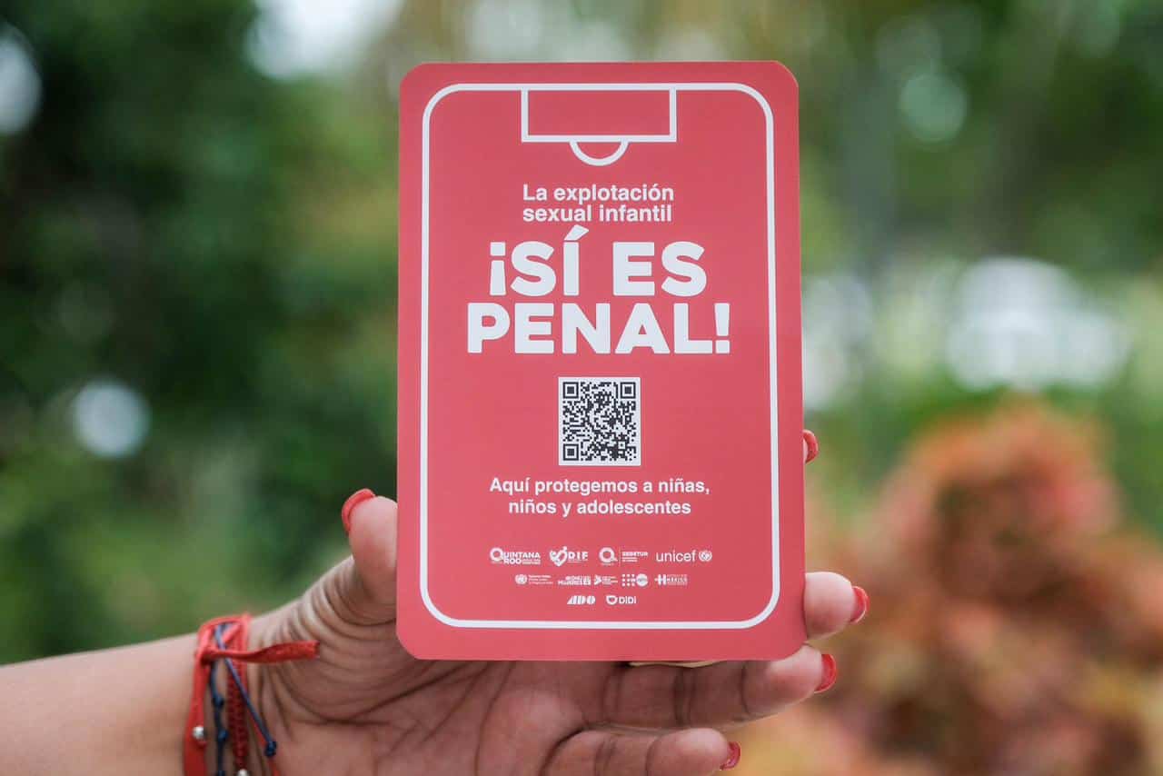 Le sacan tarjeta roja a la explotación infantil en Quintana Roo